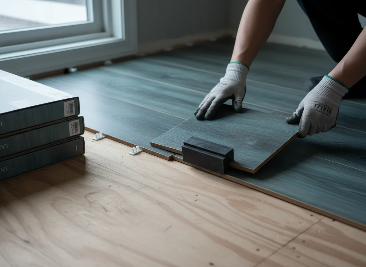 Luxury Vinyl Plank Installation company in Starkweather, ND